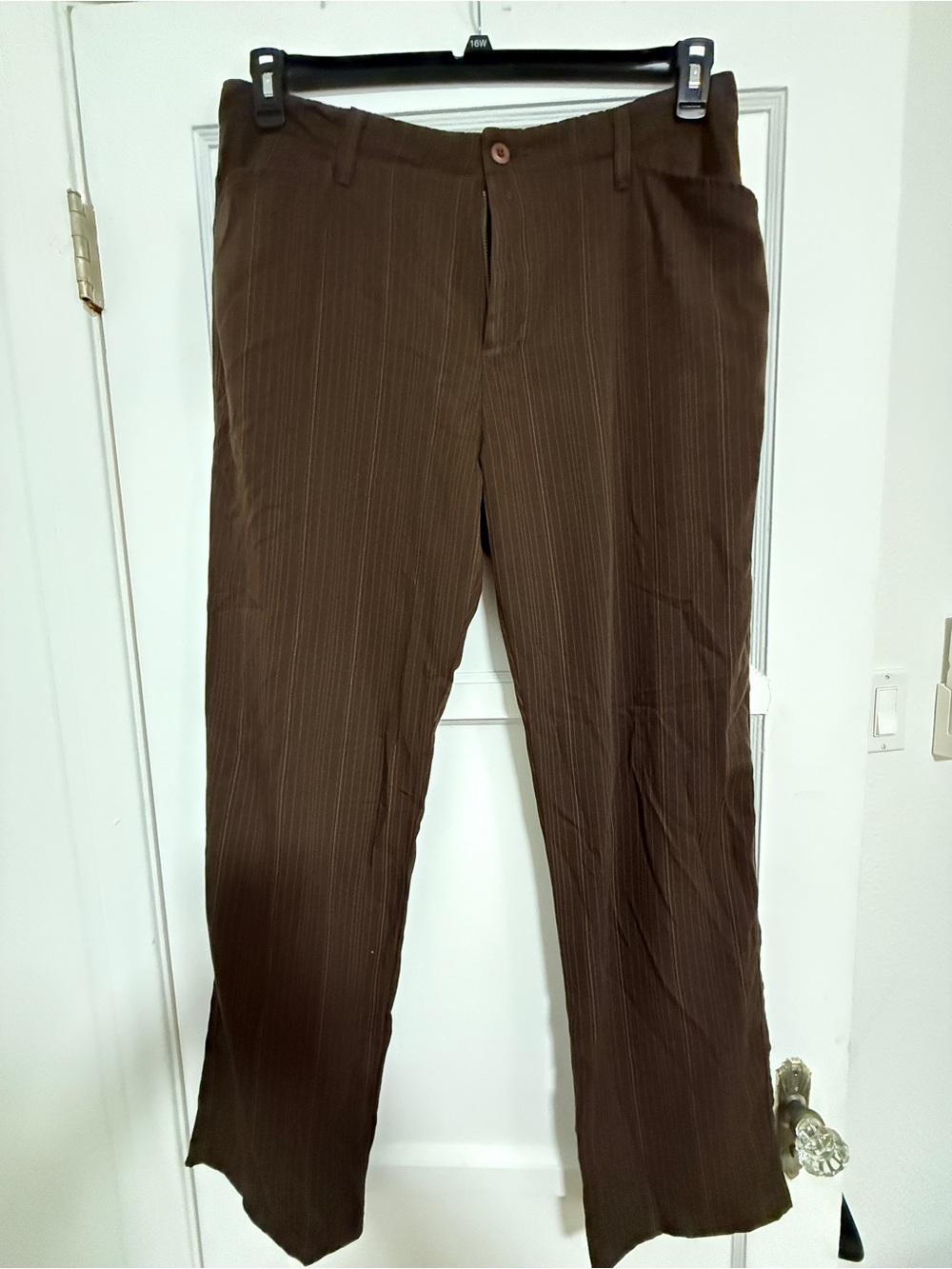 Vintage American Eagle Brown Men’s Pinstripe Dress Pants Sz 40